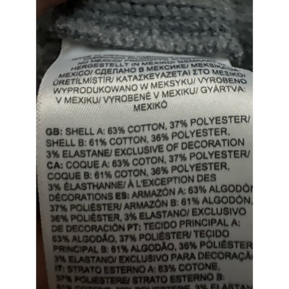 The North Face Gray Sweatpants Elastic Waistband Relaxed Fit - Picture 4 of 4